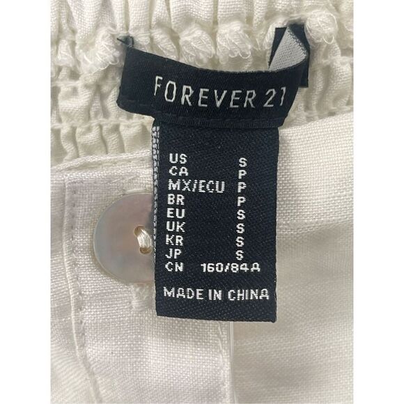 NWT Forever 21 white A-Line dress Size Small - Picture 5 of 11
